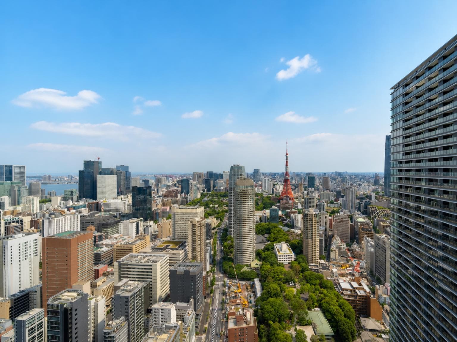 Toranomon Hills Residence, 38F Tokyo Tower View 1LDK